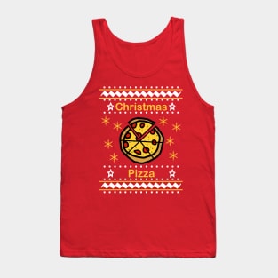 Christmas Pizza Tank Top